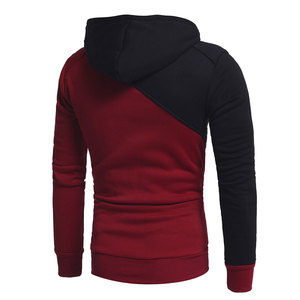 Sudaderas con capucha de gran tamaño para hombre de calidad superior, forro polar transpirable, estampado sólido, patrón de invierno, colores personalizados, MOQ bajo, venta al por mayor - Product Image 6