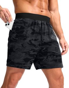 <b>Lightweight</b> Stretch <b>Shorts</b> for <b>Men</b> Gym Fitness Athletic Workout gym Quick Dry Workout <b>Shorts</b> for <b>Men</b> - Product Image 6