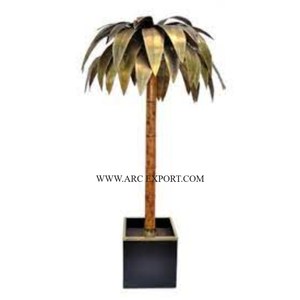 Lampes de table décoratives éclaircissantes Arbre Designer Antique Plaqué or Unique Nouveaux lampadaires élégants pour l'utilisation de stations à domicile - Product Image 1