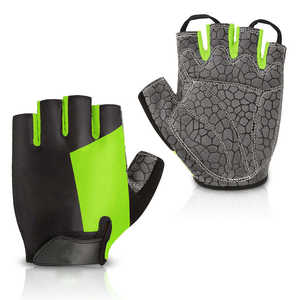 Gants demi-doigts rembourrés conçus pour le confort dans l'entraînement en salle de sport Fitness cyclisme entraînement conduite sportive et activités de plein air - Product Image 6