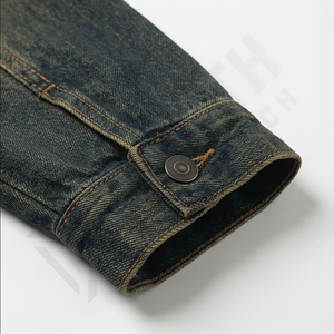 Chaqueta Vaquera para Hombre, Cuello Alto, Alta Demanda, Ropa Exterior Informal de Moda, Elegante, Duradera, Moderna, Ligera, Abrigo para Otoño, Invierno y Primavera - Product Image 6