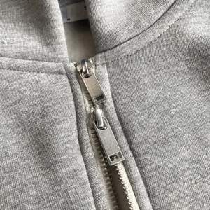 Baggy à épaules tombantes personnalisé 100% vestes en coton à fermeture éclair simple poids lourd 600gsm sweats à capuche vierges à fermeture éclair - Product Image 3