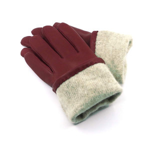 Guantes de Cuero de Moda para Mujer, de Alta Calidad, para Exteriores, Estilo Militar, 100% Cuero - Product Image 5