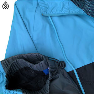 Lo último en chándal impermeable ligero de nailon de poliéster para hombre, chándal cortavientos para exteriores, chándal con servicio OEM - Product Image 6
