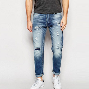Jeans para Hombre al por Mayor, Precio 2026, Nuevos y Elegantes, 100% de Alta Calidad, Ecológicos, Transpirables, de Secado Rápido, Cintura Media, Tejido Grueso, Lavado a la Piedra - Product Image 4