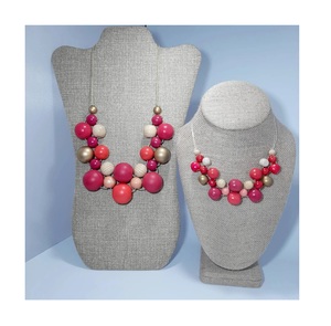 Vente en gros de perles en bois de style russe pour colliers bracelets perles en bois en forme pas cher perles artificielles en vrac mariages chrétiens - Product Image 1