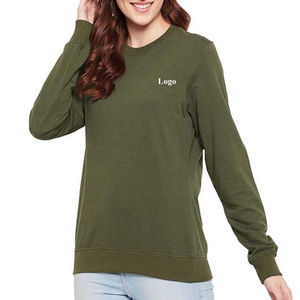 Nouveauté Vêtements pour femmes respirants Sweatshirts à capuche décontractés de grande taille Sweatshirts d'hiver en coton de qualité supérieure avec logo personnalisé - Product Image 3