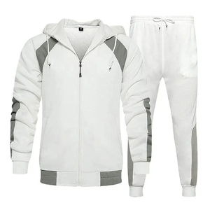 Survêtements pour hommes personnalisés de haute qualité en gros, respirants, à séchage rapide, décontractés, pour l'hiver, jogging, 100% coton molleton - Product Image 1
