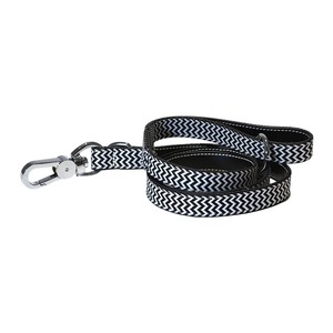 Correa ajustable a rayas de cuero genuino para mascotas, elegante, moderno, diseño personalizado, correa de muñeca, duradero, cómodo, Collar personalizado - Product Image 2