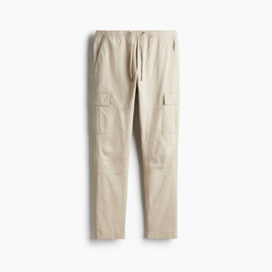 Pantalon cargo slim pour homme, pantalon décontracté tendance, extensible, avec poche utilitaire, style moderne - Product Image 5