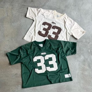 Maillot en maille rétro de football américain conçu sur mesure en gros Streetwear respirant surdimensionné imprimé par sublimation - Product Image 1
