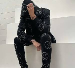 Survêtement pour homme avec strass, prix abordable, léger, de haute qualité, meilleur choix, meilleur design, survêtement avec strass à manches longues - Product Image 3