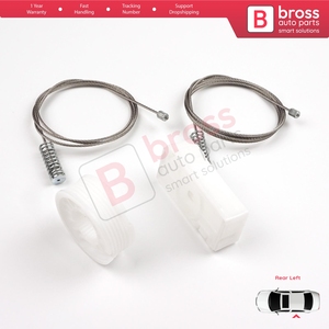 BWR1153ชุดซ่อมเครื่องควบคุมหน้าต่างด้านหลังซ้ายสำหรับ A4 S4 B6 B7 8H7 8HE ขนาด2002-2009 8H0839397 Cabriolet แบบ2ประตู - Product Image 6