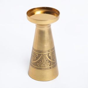 Indian Candle <b>Holder</b> Home Decoration Antique <b>Candlestick</b> <b>Holders</b> Metal Candle <b>Holder</b> Gold wholesale manufacturer supplier - Product Image 5