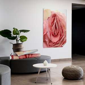 ภาพพิมพ์บนผ้าใบลายกุหลาบอีโรติก - ของตกแต่งบ้านสุดเซ็กซี่, ผ้าใบม้วน 1 ชิ้น - Product Image 1