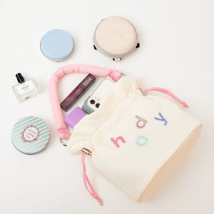 Bolso de Mano Tipo Cubo Mini para Mujer, con Cierre, Correa Ajustable, Diseño Arrugado Premium, para Compras y Uso al Aire Libre - Azul - Product Image 4