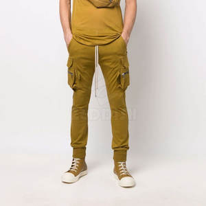 กางเกงคาร์โก้ของผู้ชายกางเกงลำลองเอวกลางเอวดีไซน์ใหม่บริการ OEM สำหรับสตรีทแวร์สำหรับผู้ใหญ่ - Product Image 2