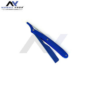 Rasoir à lame droite professionnel pour salon de coiffure, rasage humide, Navaja, lames remplaçables, lisses, traditionnelles, pour le soin masculin - Product Image 4