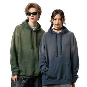 Sudadera con capucha para hombre, ropa de calle Premium antiarrugas, sudadera informal para exteriores, ODM, logotipo de Color personalizado, superventas al por mayor - Product Image 6