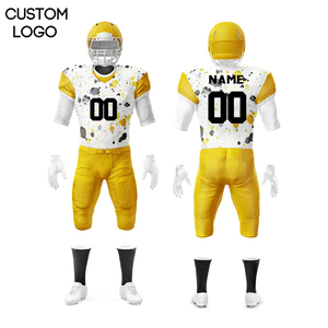 Uniforme de Fútbol Americano Original de Fabricante, Conjunto de Alta Calidad, Transpirable, Absorbente de Humedad, Pantalones Cortos 100% - Product Image 1