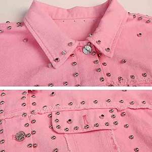 Manteau à manches longues pour femme, à simple boutonnage, décoré de boutons, veste pour le printemps, l'été, l'automne et l'hiver - Product Image 5