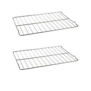 ชั้นวางเตาอบสแตนเลส 2 ชิ้น แทนที่ ERP W10256908 สำหรับเตาอบไฟฟ้าในครัวเรือน - Product Image 1