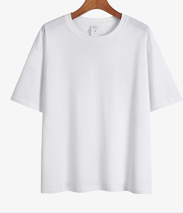 เสื้อยืดโอเวอร์ไซส์สำหรับผู้ชายผ้าคอตตอนฮิปฮอป GSM 230แบบกำหนดเองตัวเลือกโลโก้ผู้ผลิตขายส่ง - Product Image 4