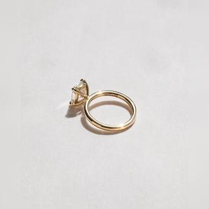 Anillo de Compromiso Solitario con Corte Cojín Clásico, Engaste de Oro, Joyería Fina, Precio de Fabricante al por Mayor - Product Image 6