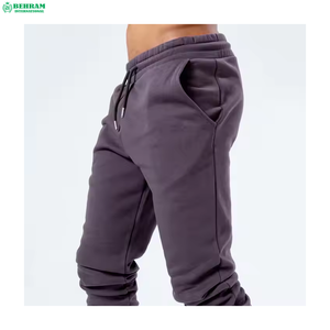 Ensemble de survêtements respirants et épais pour hommes, avec sweat à capuche et pantalon de jogging, idéal pour la gym et le sport, 100% polyester - Product Image 4