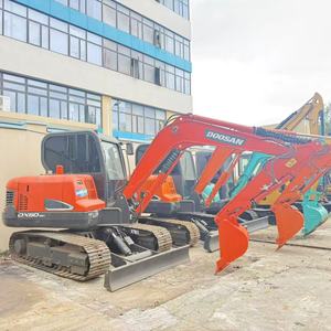 Excavatrice Doosan DX60-9C d'occasion, mini-excavatrice Doosan d'occasion, excavatrice Doosan de petite taille 6 tonnes, excavatrices DX60 en vente - Product Image 2