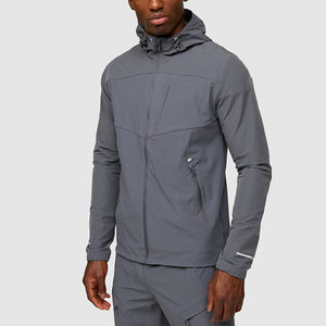 Chaquetas Cortavientos Ligeras Personalizadas para Hombre, Impermeables, Transpirables, con Capucha, para Deportes y Uso Casual, con Estampado Técnico - Product Image 1