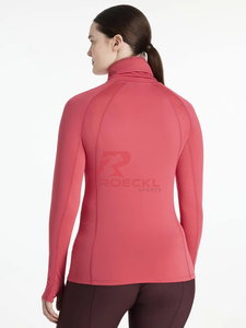 Femmes élégantes équitation couche de base en gros doux respirant léger conception confortable stretch vêtements équestres - Product Image 2