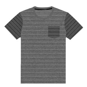 เสื้อยืดแขนสั้นผู้ชาย ฟิตเนส ยิม ผ้าวอร์สเตดปรับแต่งได้ ผ้าฝ้าย 100% สไตล์ไฮสตรีท ระบายอากาศได้ดี ป้องกันการเป็นขุย - Product Image 1