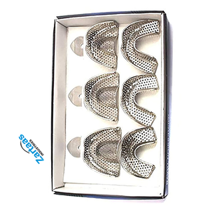 Bandejas de impresión ortopédica dental 6 PCS/Set Instrumentos de dentadura Fabricante y exportador de Instrumentos dentales - Product Image 4