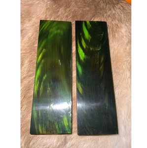 Placa de Cuerno Única para Mangos de Cuchillos y Marcos Decorativos, Hecha a Mano y Sostenible - Product Image 5