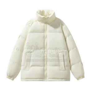 เสื้อแจ็คเก็ตพัฟเฟอร์ผู้หญิงแบบใหม่ แขนยาว ผ้าไนลอน/โพลีเอสเตอร์ - Product Image 1