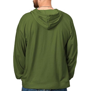 Alta calidad 100% algodón ecológico de gran tamaño transpirable Sudadera con capucha Streetwear Unisex personalizable hombres bandera Sudadera con capucha - Product Image 4