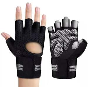 Gants de gymnastique de protection avec logo personnalisé pour une utilisation unisexe pour un usage professionnel - Product Image 1