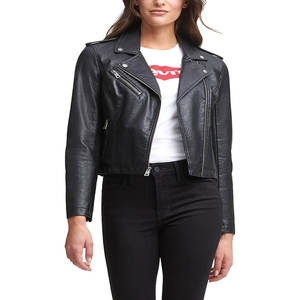 Venta al por mayor Otoño Invierno moda hombres chaqueta de cuero Color sólido cremallera más 8XL tamaño Stand Collar Casual PU chaqueta - Product Image 5