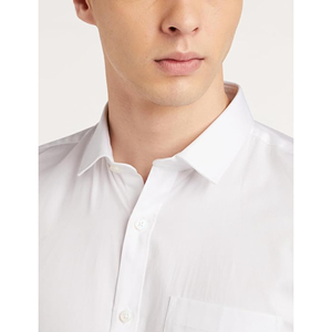 Men's Tailored Fit Half Sleeve Business <b>Shirt</b> with Button Down Front Made From Twill Fabric-for <b>Office</b> Uniforms Professional Use - Product Image 2