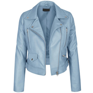 Veste en cuir véritable de qualité supérieure avec un design élégant coutures durables coupe confortable. pour une tenue décontractée ou formelle taille XS - Product Image 1