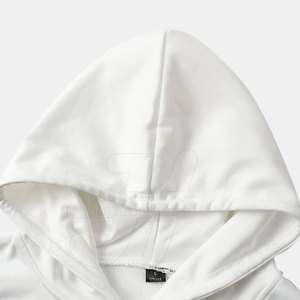 Sudaderas con capucha de invierno de gran tamaño para hombre, talla XS, logotipo personalizado, patrón de impresión por sublimación, ropa de calle sólida, tela con capucha, suministro al por mayor - Product Image 3