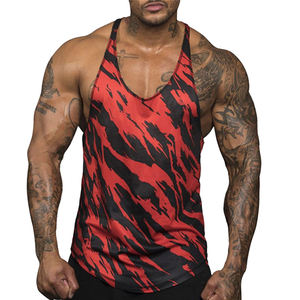 Débardeur léger pour homme, chemise d'entraînement, fitness, course à pied et tenue décontractée en extérieur - Product Image 1