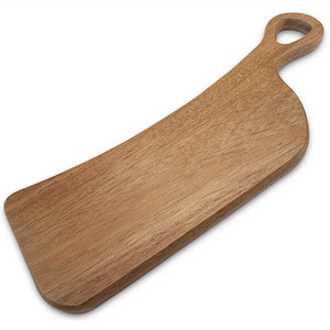Planche à découper en bois d'acacia écologique durable pagaie de service en bambou parfaite pour la cuisine Restaurant planche à fromage pour hacher - Product Image 1