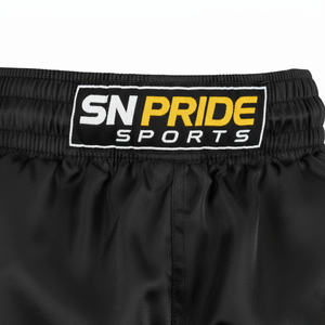 Pantalon de kickboxing décontracté en toile de qualité supérieure avec logo personnalisé pour hommes, vêtements d'arts martiaux en polyester respirant et écologique - Product Image 4