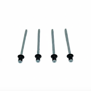<span class=keywords><strong>Remache</strong></span> ciego de cabeza plana de acero al carbono cincado negro con doble <span class=keywords><strong>avellanado</strong></span> y pasante, clase 4.8 y 6.8, estándar ISO - Product Image 1