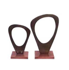 Sculpture de cœur la plus tendance Finition attrayante Francine Art moderne Sculpture en métal Cadeau But Nouveaux modèles disponibles - Product Image 6