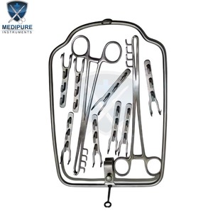 Ensemble chirurgical de rumenotomie de bétail Kit d'instruments vétérinaires pour les procédures médicales de bétail outils de chirurgie de rumenotomie - Product Image 4