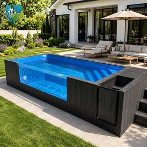<span class=keywords><strong>Coque</strong></span> de <span class=keywords><strong>piscine</strong></span> en fibre de verre <span class=keywords><strong>avec</strong></span> filtre à pompe et skimmer pour projet de <span class=keywords><strong>piscine</strong></span> d'hôtel, de complexe hôtelier ou de jardin - Product Image 2
