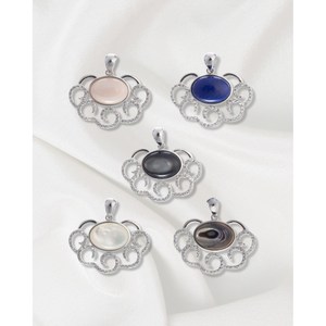 จี้รูปเมฆ-ชุบโรเดียม - Product Image 1
